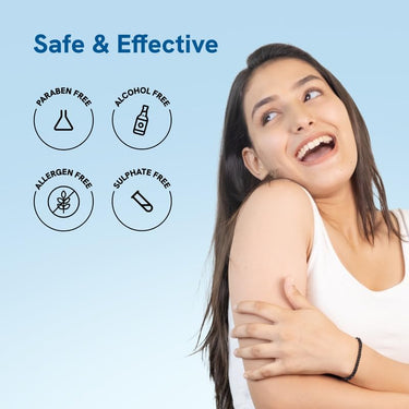 Be Bodywise 5% Lactic Acid Body Lotion (200ml) & 1% Salicylic acid Bodywash (250ml) for Women | Helps to Prevent Body Acne, Cleanses Skin & Nourishes Skin | Paraben and SLS free